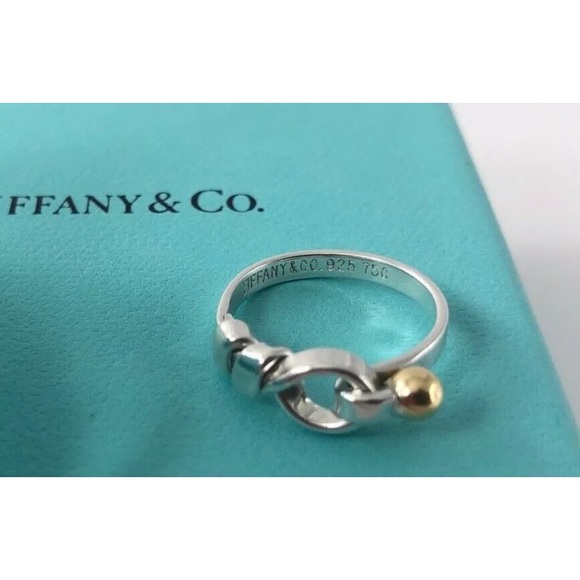 Tiffany & Co Love Knot Ring Size 5 - Picture 3 of 3